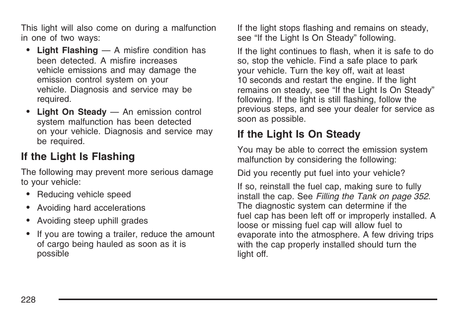 Cadillac 2007 DTS User Manual | Page 228 / 508