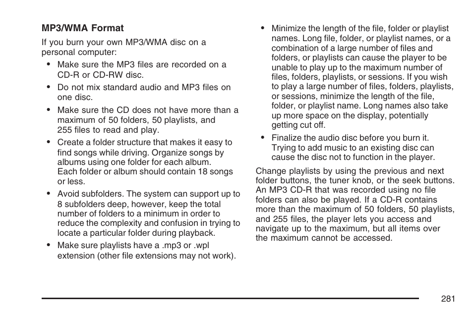 Cadillac 2007 DTS User Manual | Page 281 / 508