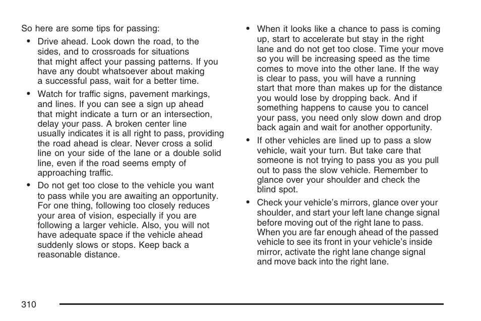 Cadillac 2007 DTS User Manual | Page 310 / 508