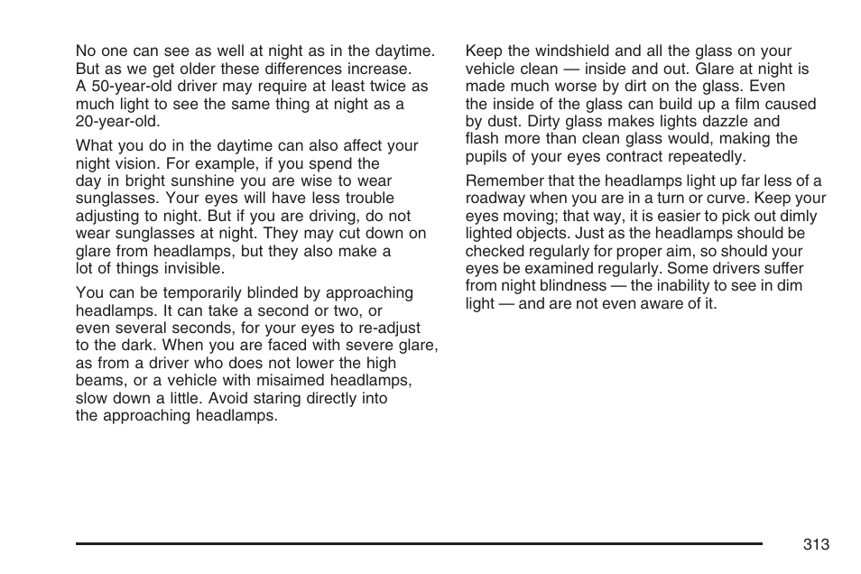 Cadillac 2007 DTS User Manual | Page 313 / 508