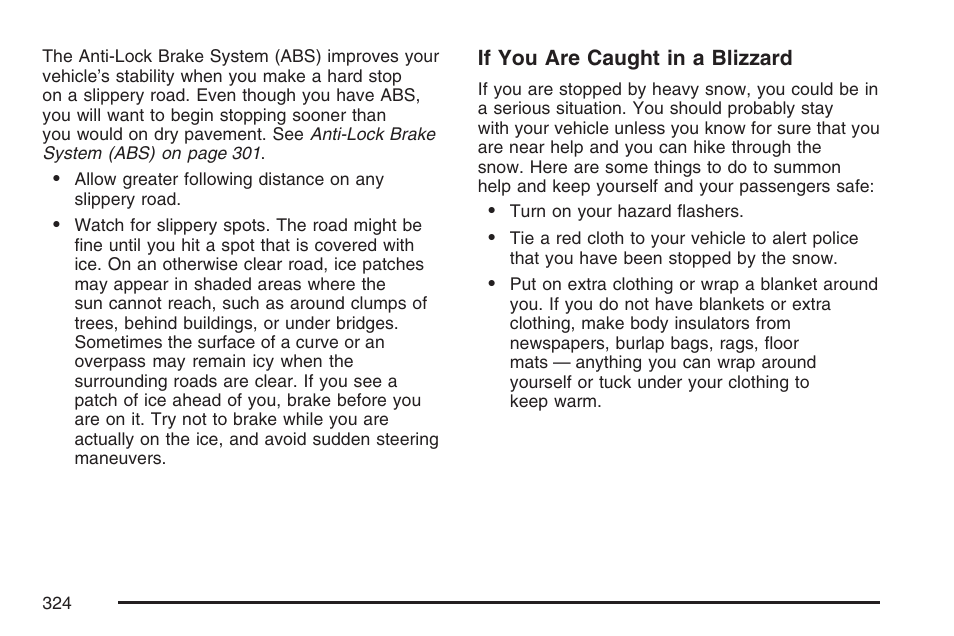 Cadillac 2007 DTS User Manual | Page 324 / 508