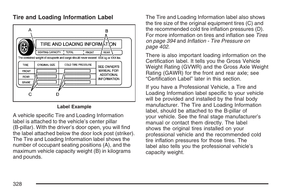 Cadillac 2007 DTS User Manual | Page 328 / 508