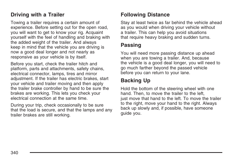 Cadillac 2007 DTS User Manual | Page 340 / 508