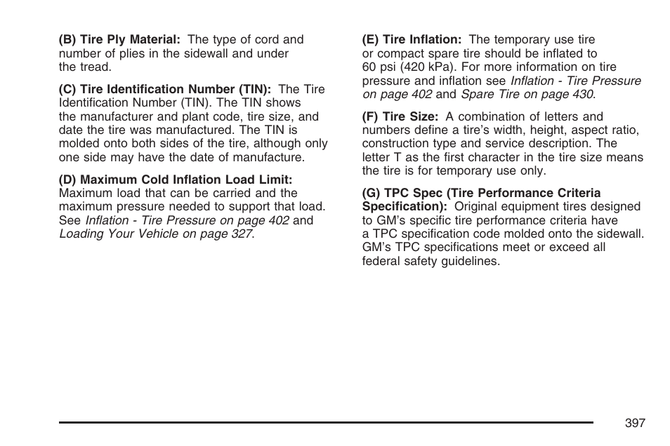 Cadillac 2007 DTS User Manual | Page 397 / 508