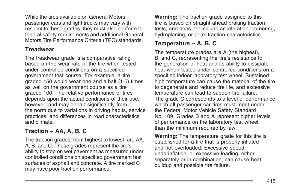 Cadillac 2007 DTS User Manual | Page 415 / 508