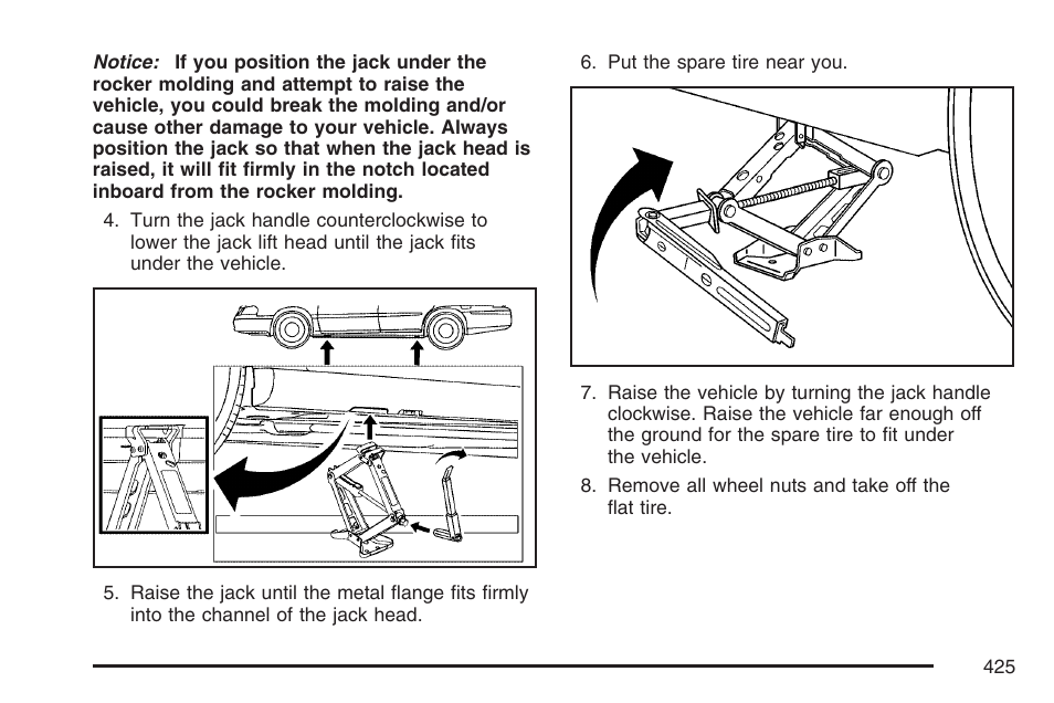 Cadillac 2007 DTS User Manual | Page 425 / 508