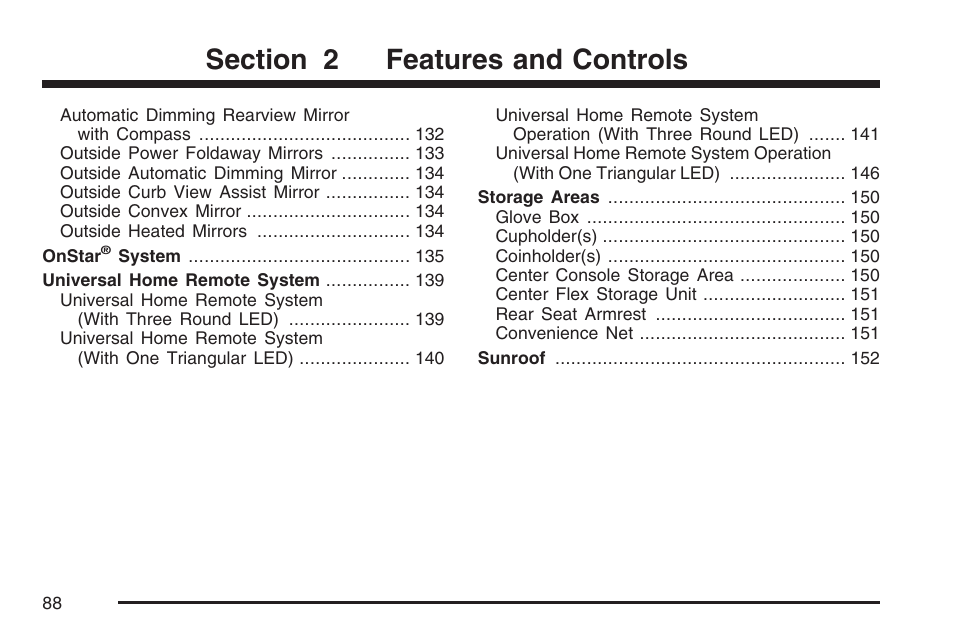 Cadillac 2007 DTS User Manual | Page 88 / 508