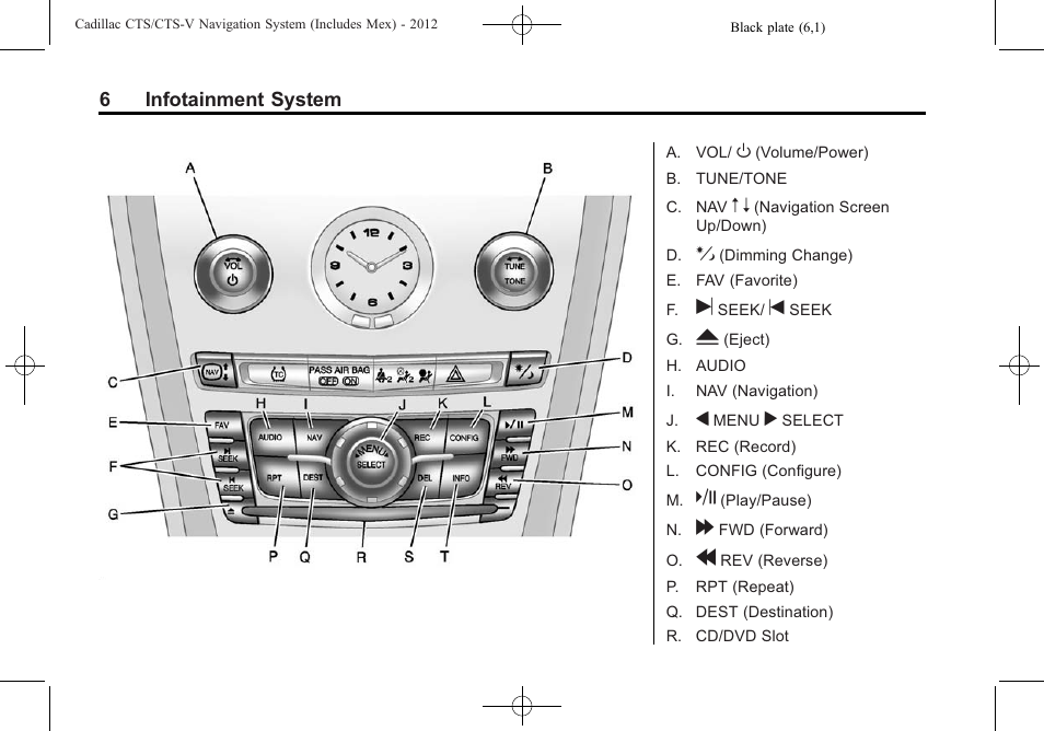 Cadillac CTS User Manual | Page 6 / 76