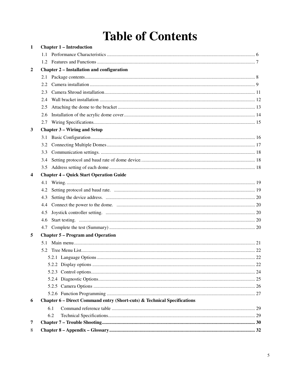 Costar CDC2500MI User Manual | Page 6 / 35