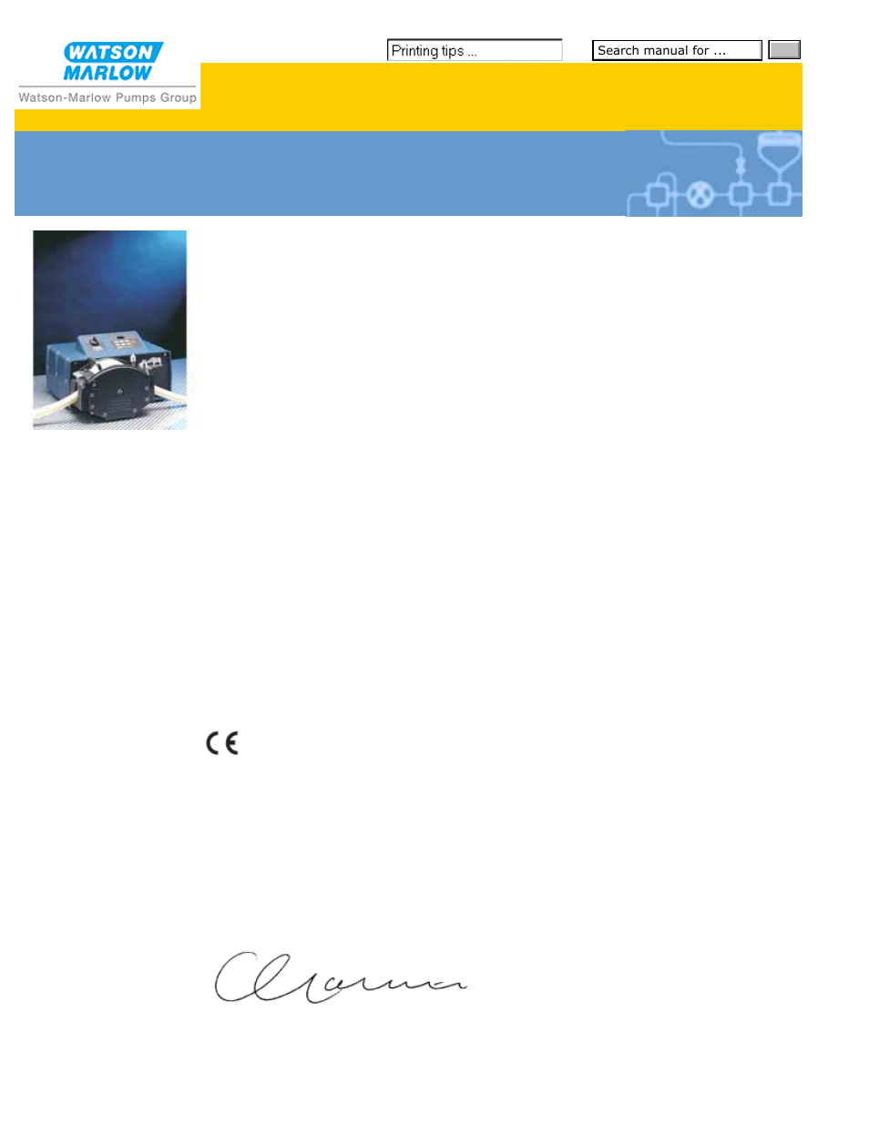 Watson-Marlow 704U User Manual | 17 pages