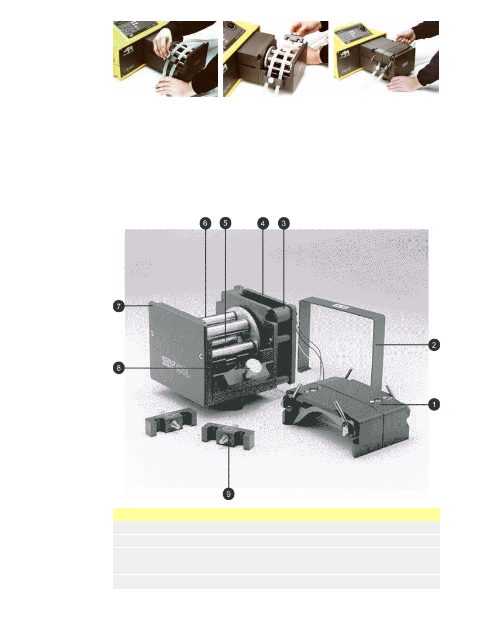 625l care and maintenance, 625l track adjustment, 625l pumphead spares | Watson-Marlow 624Di User Manual | Page 21 / 37