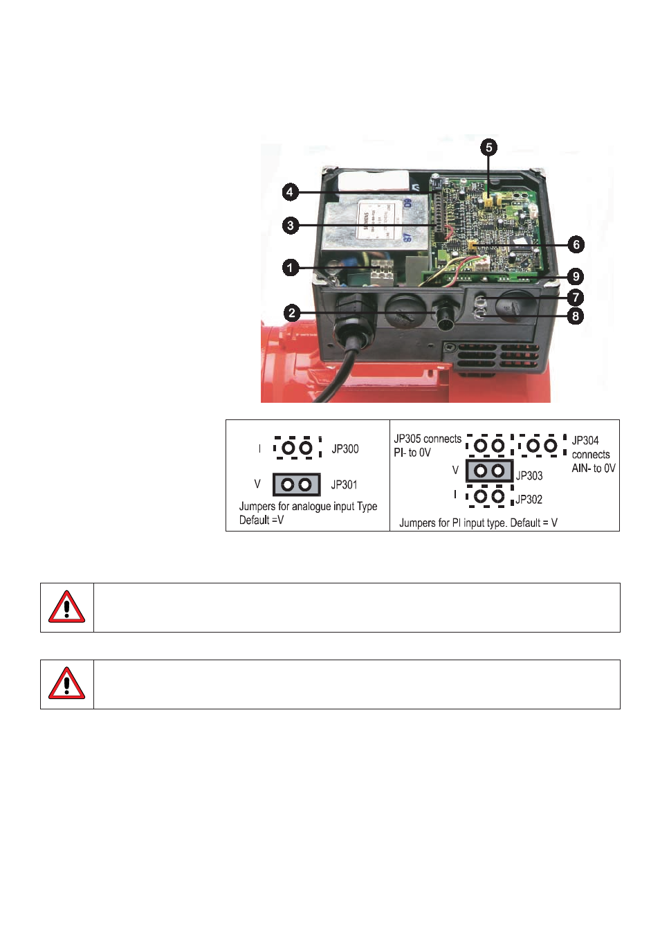 Mains cable connections, Control cable connections | Watson-Marlow 621 Trio User Manual | Page 4 / 11