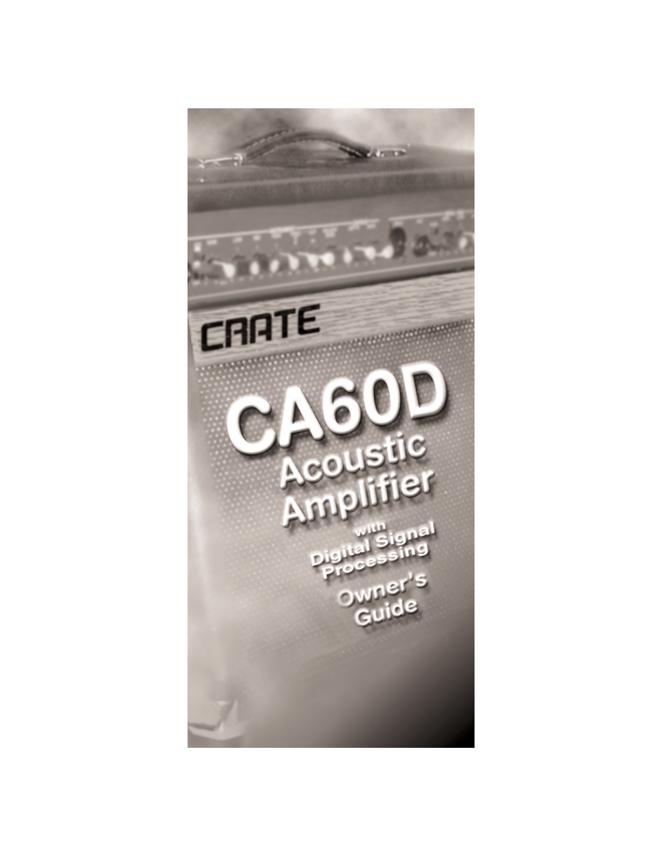 Crate Amplifiers CA 60D User Manual | 6 pages