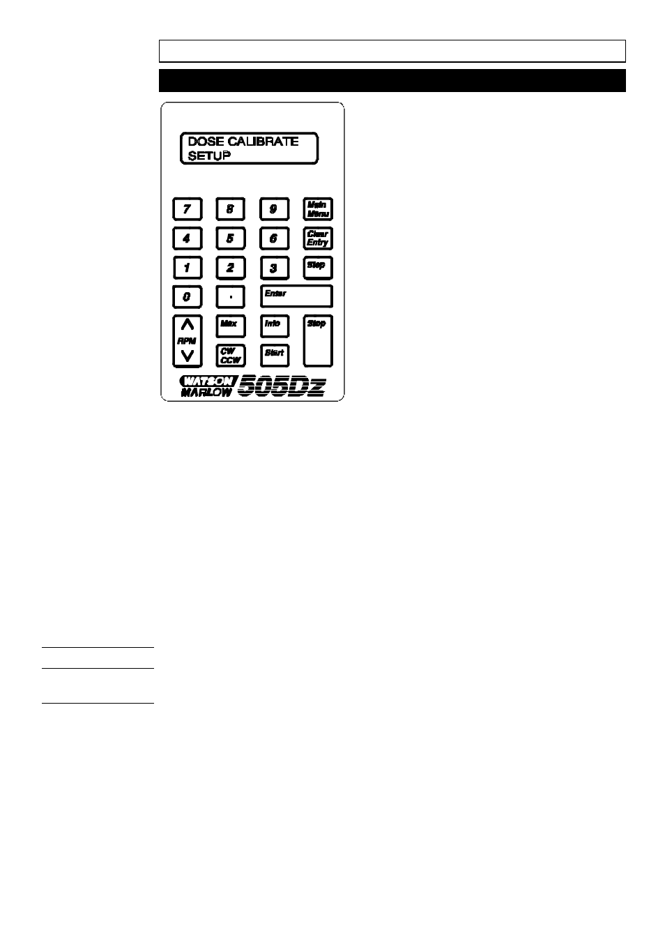 Watson-Marlow 505Dz User Manual | Page 8 / 20