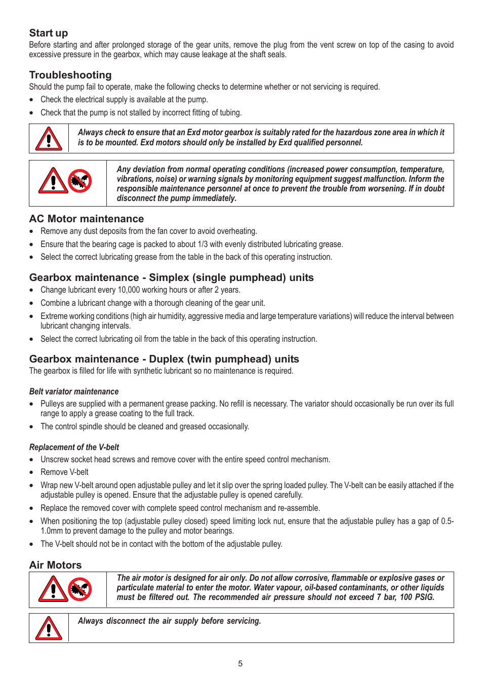 Watson-Marlow 501CC User Manual | Page 5 / 17