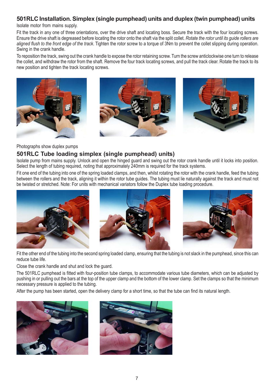 Watson-Marlow 501CC User Manual | Page 7 / 17