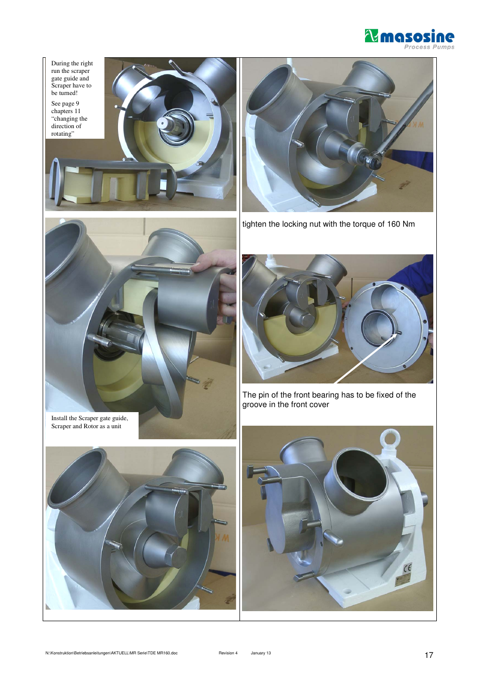 Watson-Marlow MR 160 User Manual | Page 17 / 24