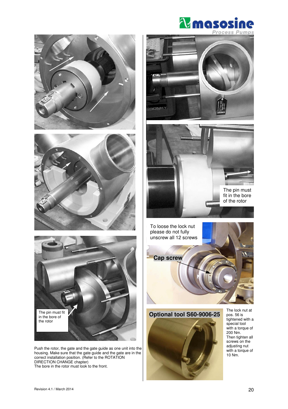 Cap screw | Watson-Marlow SPS 600 User Manual | Page 20 / 31