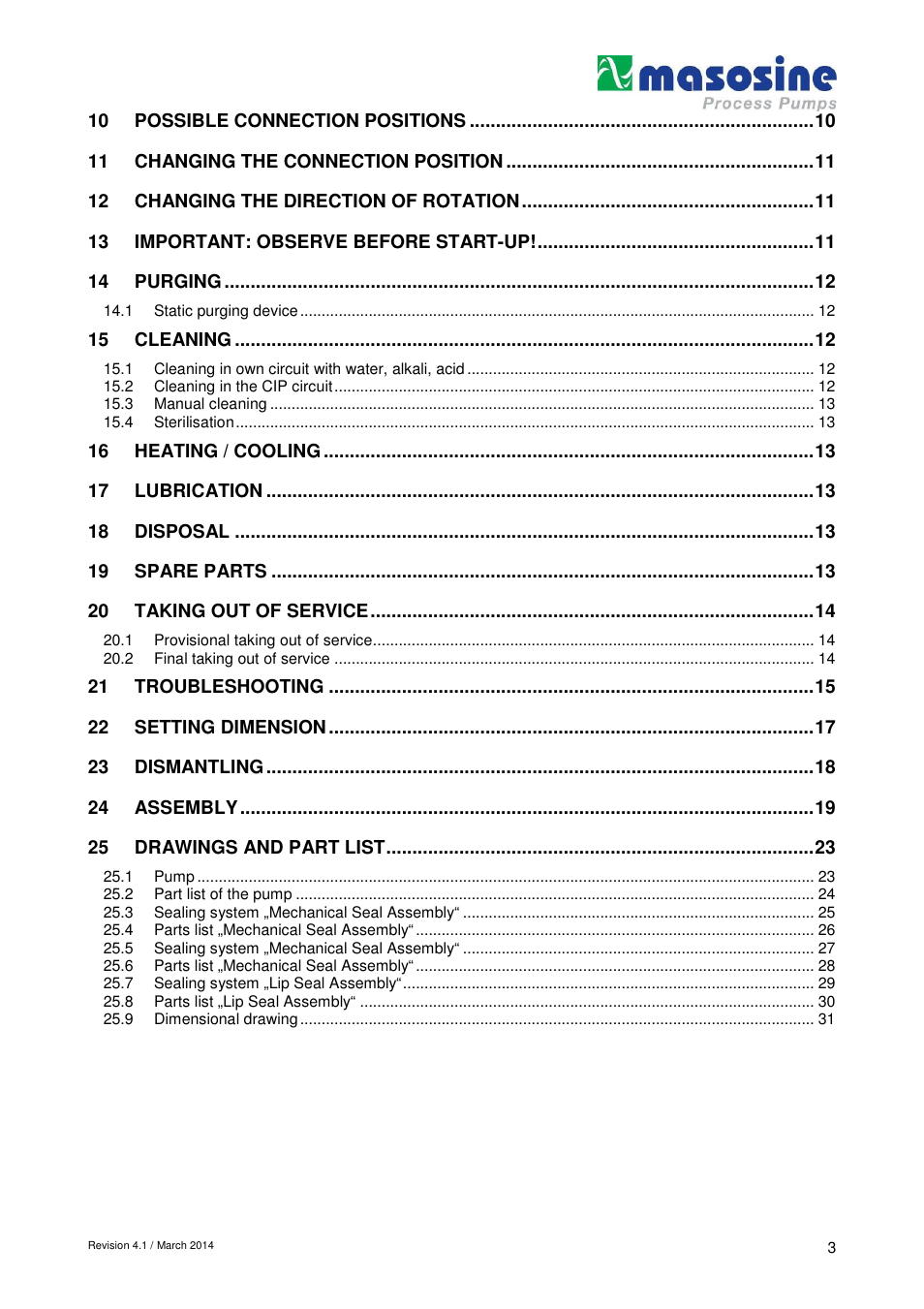 Watson-Marlow SPS 600 User Manual | Page 3 / 31
