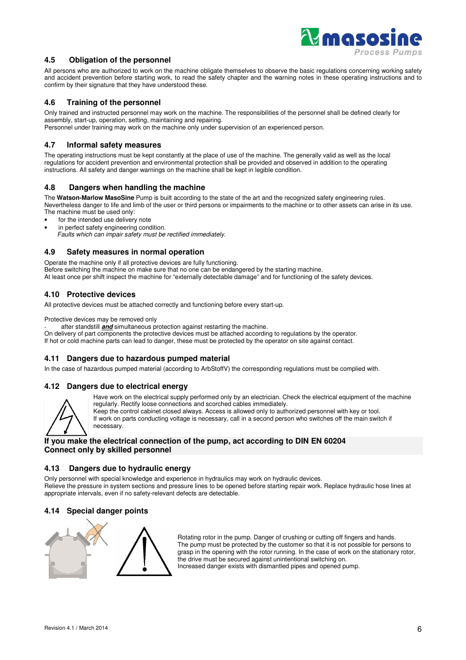 Watson-Marlow SPS 600 User Manual | Page 6 / 31