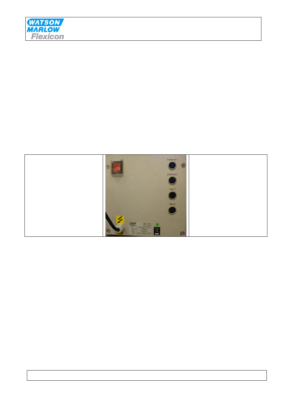 3 installation, Installation, Instruction handbook | Watson-Marlow PD12 IHS User Manual | Page 6 / 19