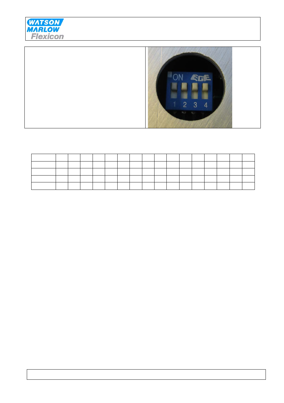 Instruction handbook | Watson-Marlow PD12 IHS User Manual | Page 7 / 19