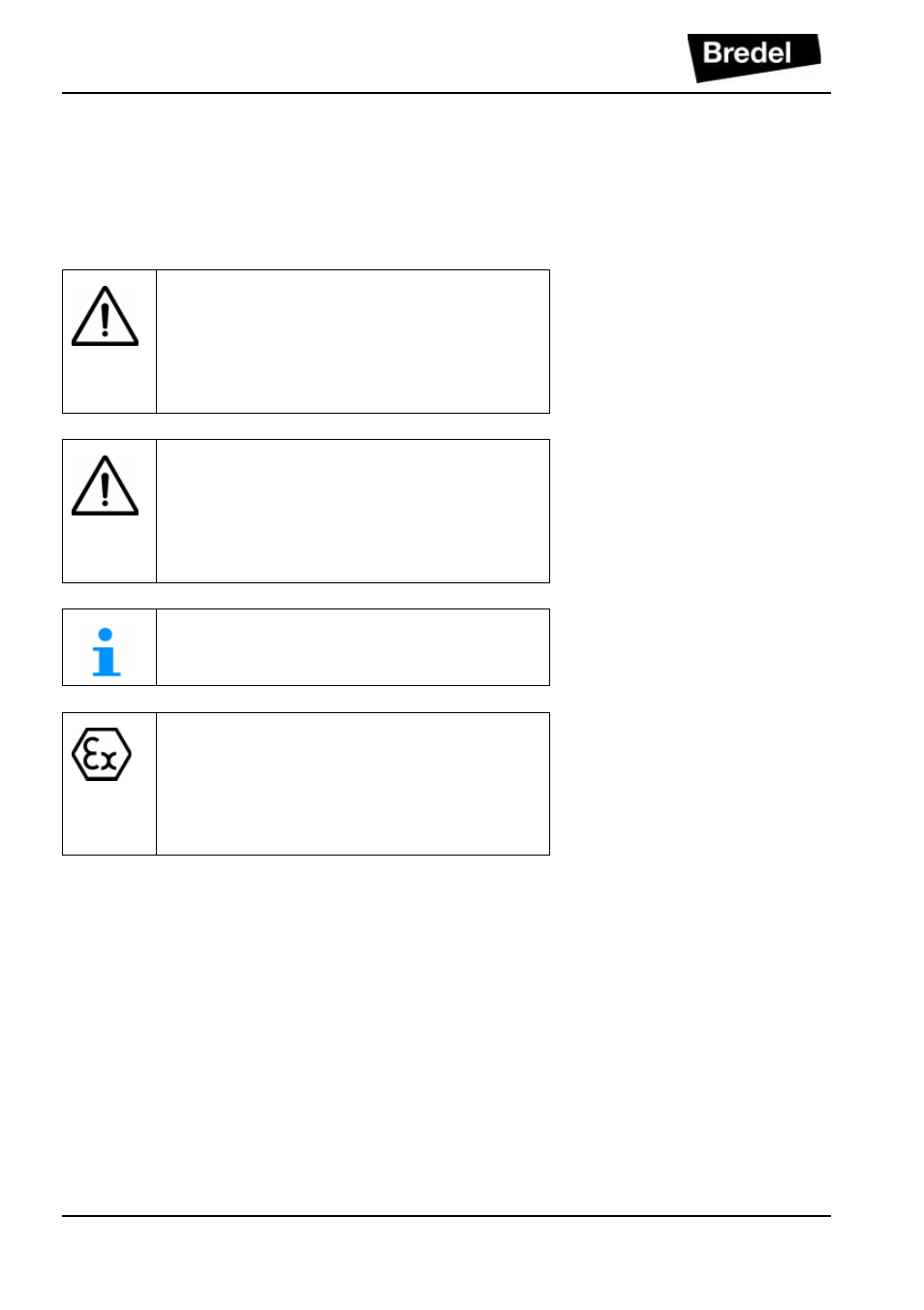 2 safety, 1 symbols, 2 intended use | Watson-Marlow Bredel 40 User Manual | Page 10 / 76