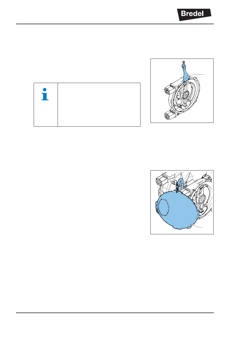 2 lifting the pumphead, 3 lifting the pump cover, 5 placing the pump | Watson-Marlow Bredel 265 User Manual | Page 28 / 92