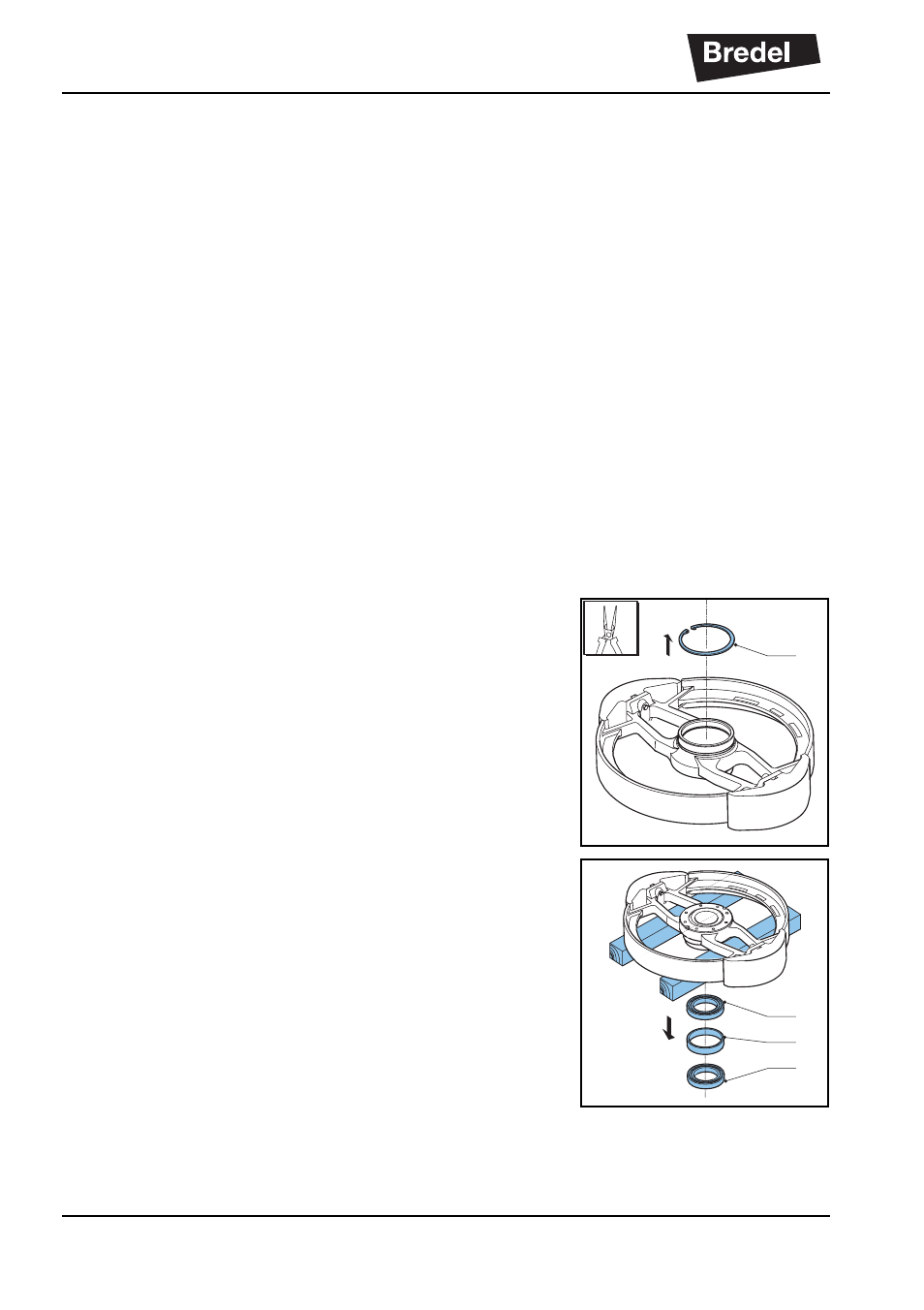 4 replacing bearings | Watson-Marlow Bredel 265 User Manual | Page 54 / 92