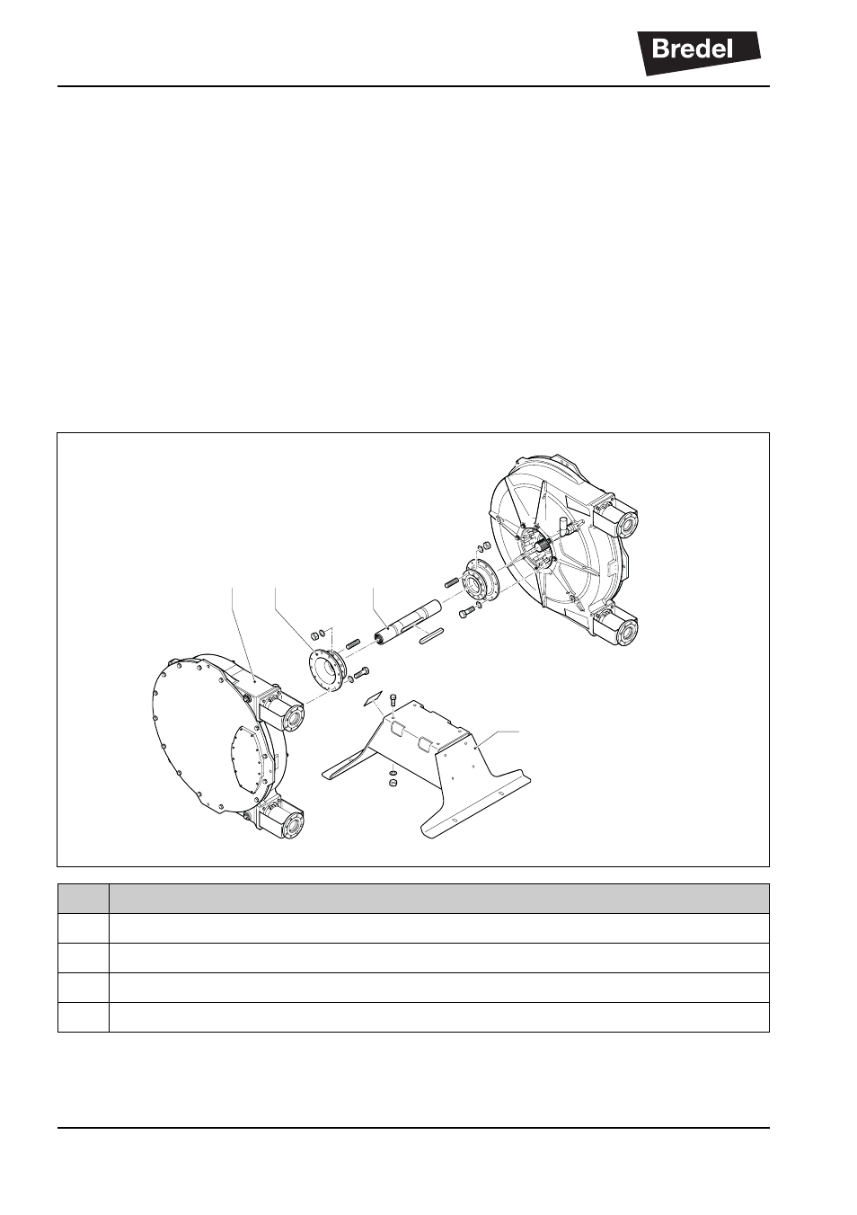2 lubricant for gearbox, 3 parts list, 1 overview complete unit | Watson-Marlow Bredel 265 User Manual | Page 76 / 92
