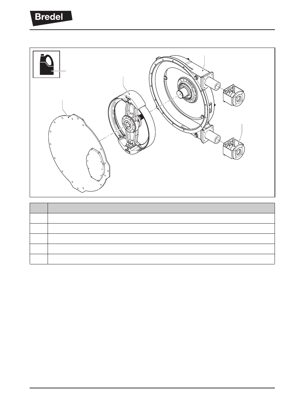 2 overview pump head | Watson-Marlow Bredel 265 User Manual | Page 77 / 92