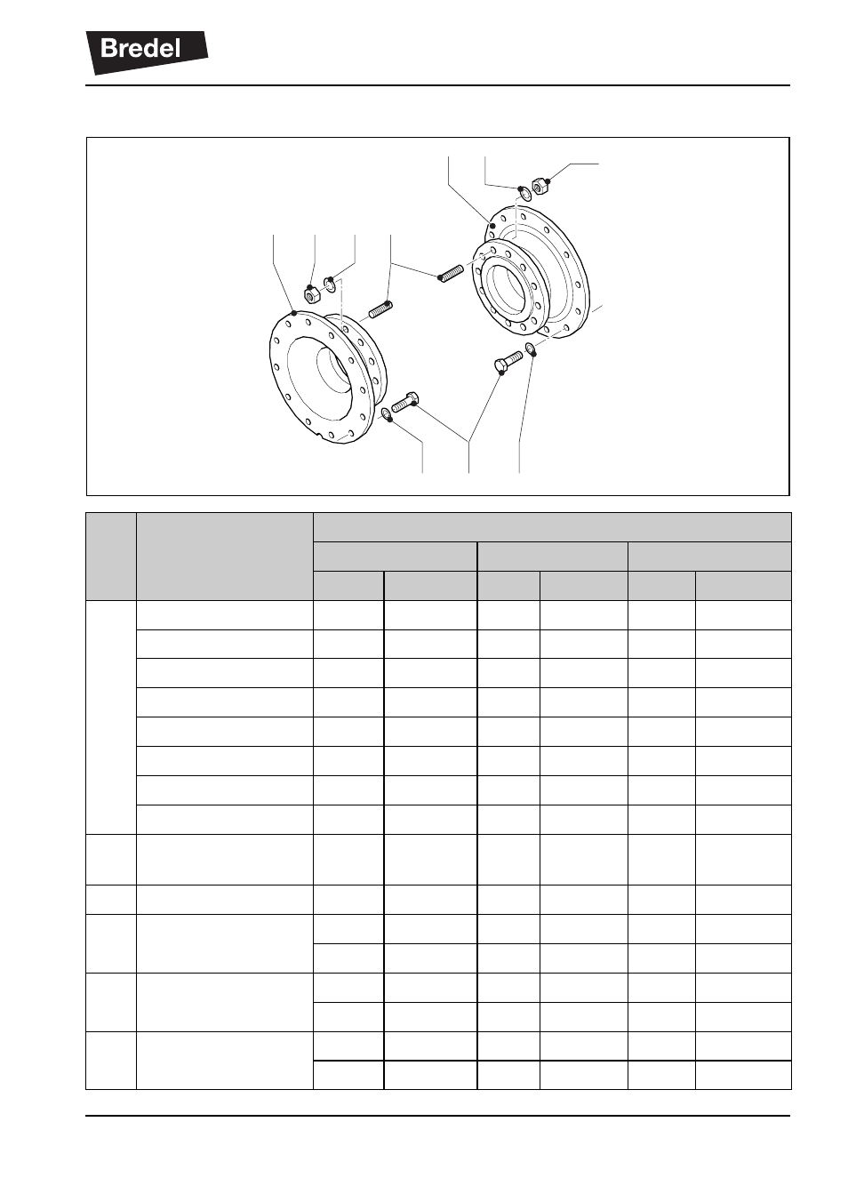 8 adaption assembly | Watson-Marlow Bredel 265 User Manual | Page 83 / 92