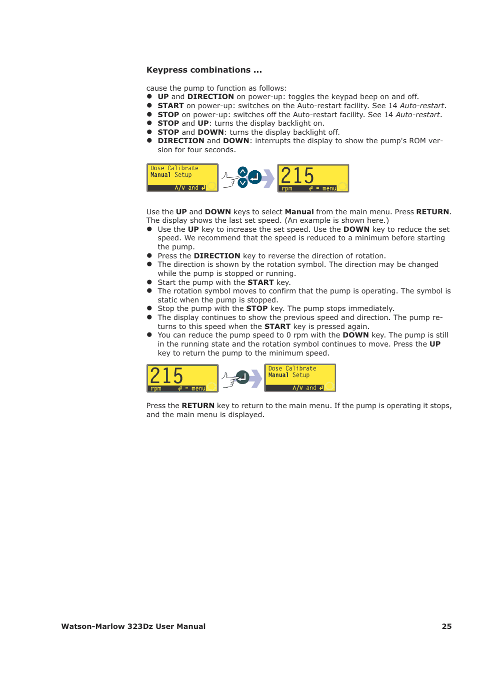 Watson-Marlow 323Dz User Manual | Page 25 / 53