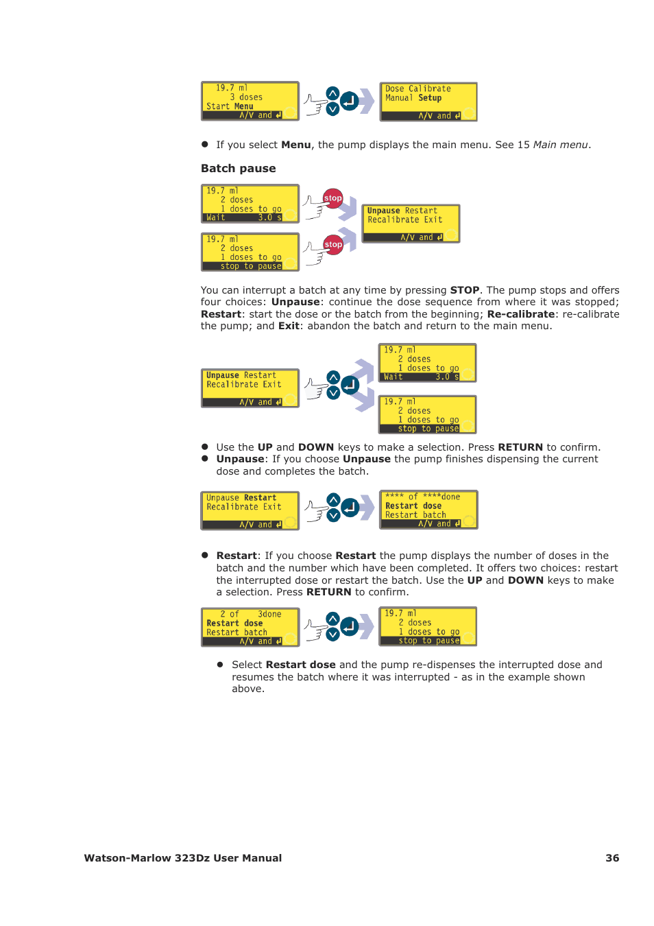 Watson-Marlow 323Dz User Manual | Page 36 / 53