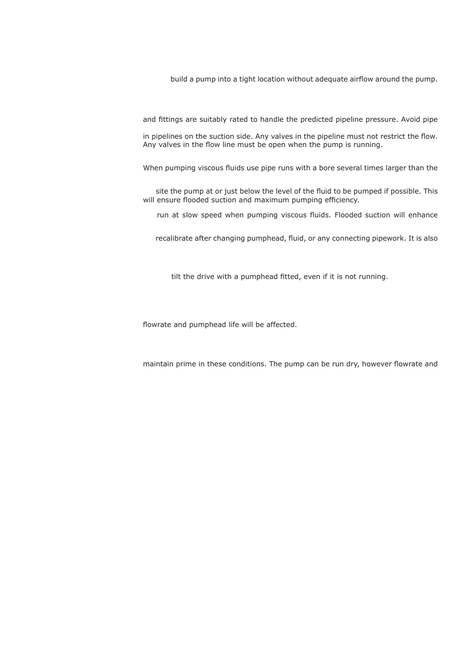 2 do’s and do not’s | Watson-Marlow Qdos30 Universal User Manual | Page 14 / 78