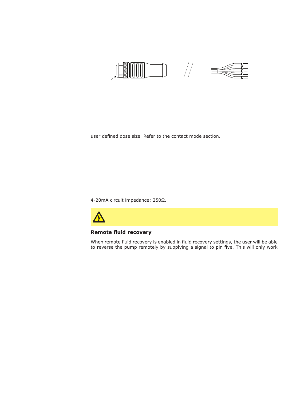 2 optional input lead | Watson-Marlow Qdos30 Universal User Manual | Page 18 / 78