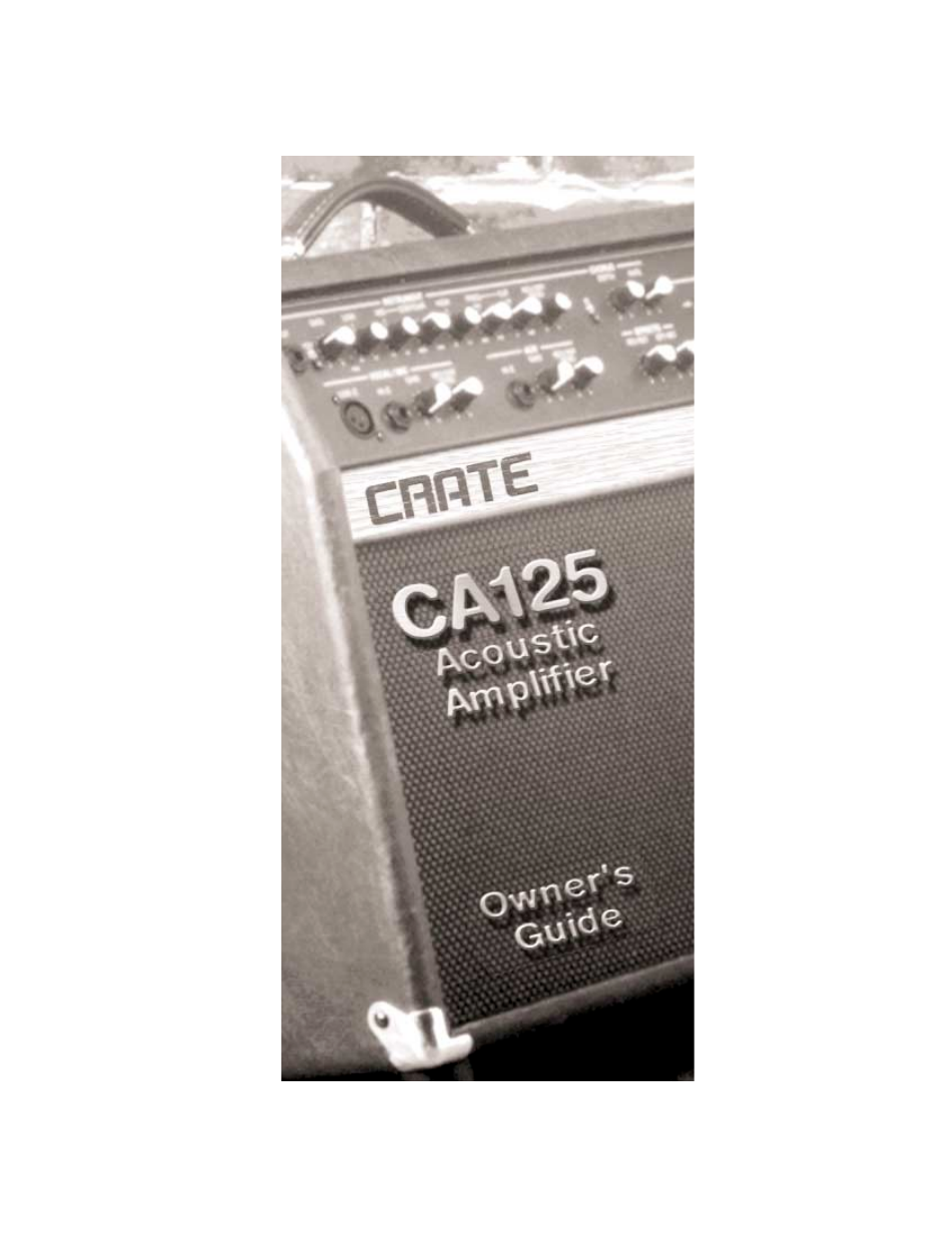 Crate Amplifiers CA125 User Manual | 6 pages