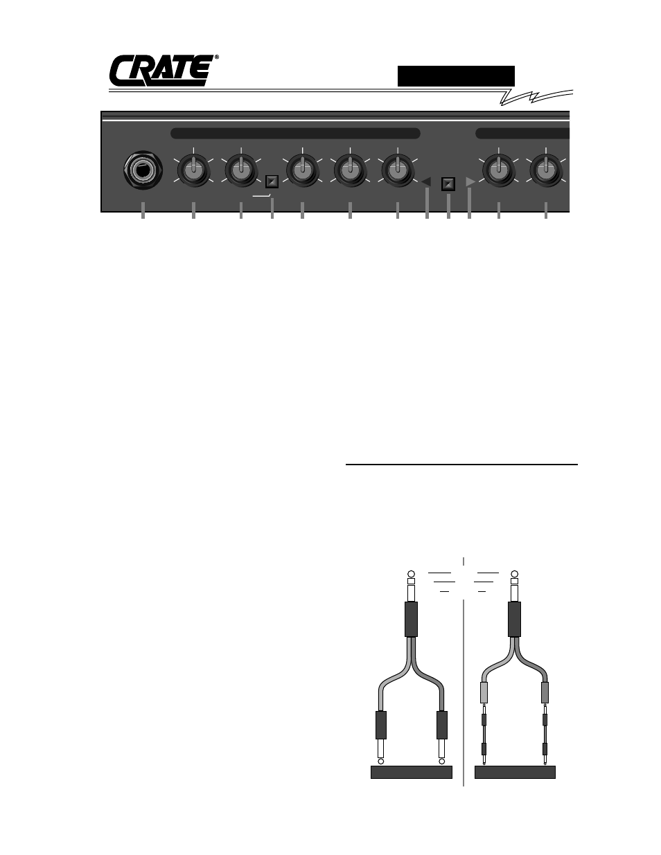 English | Crate Amplifiers GX-120/212+ User Manual | Page 2 / 6