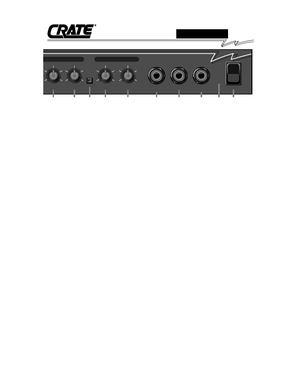 Gx-120, Español | Crate Amplifiers GX-120/212+ User Manual | Page 3 / 6