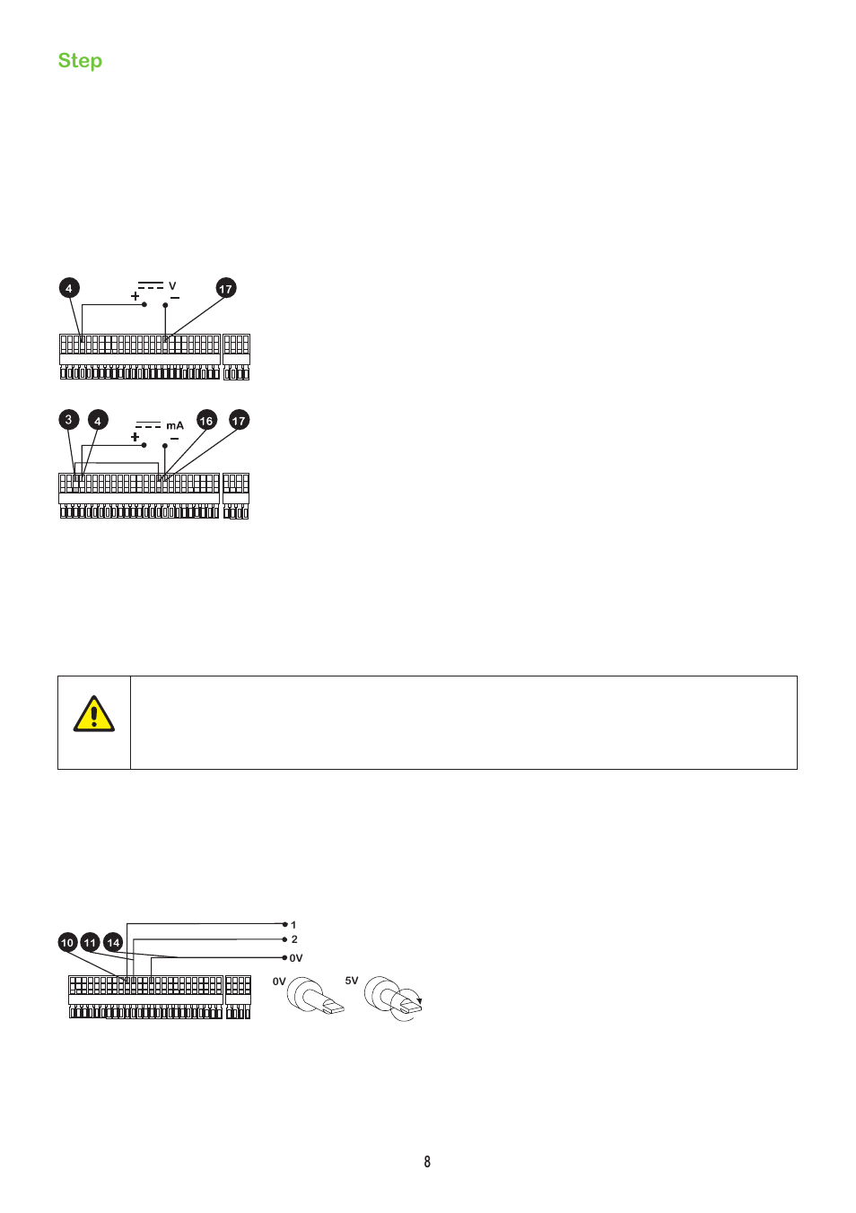 Step | Watson-Marlow 504Du User Manual | Page 8 / 30