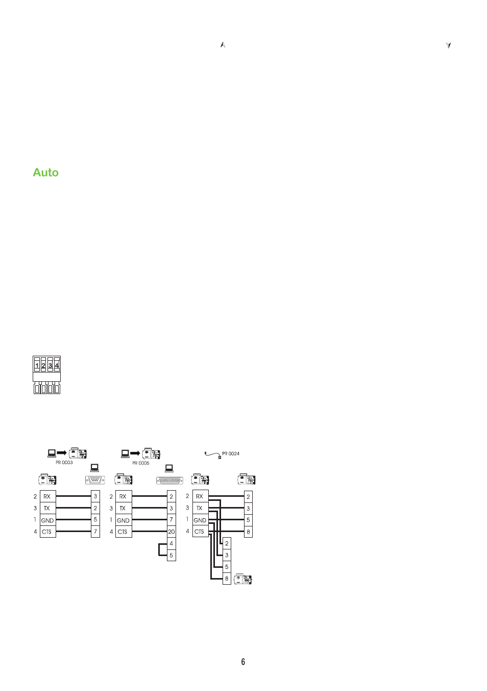 Auto | Watson-Marlow 504Du User Manual | Page 6 / 30