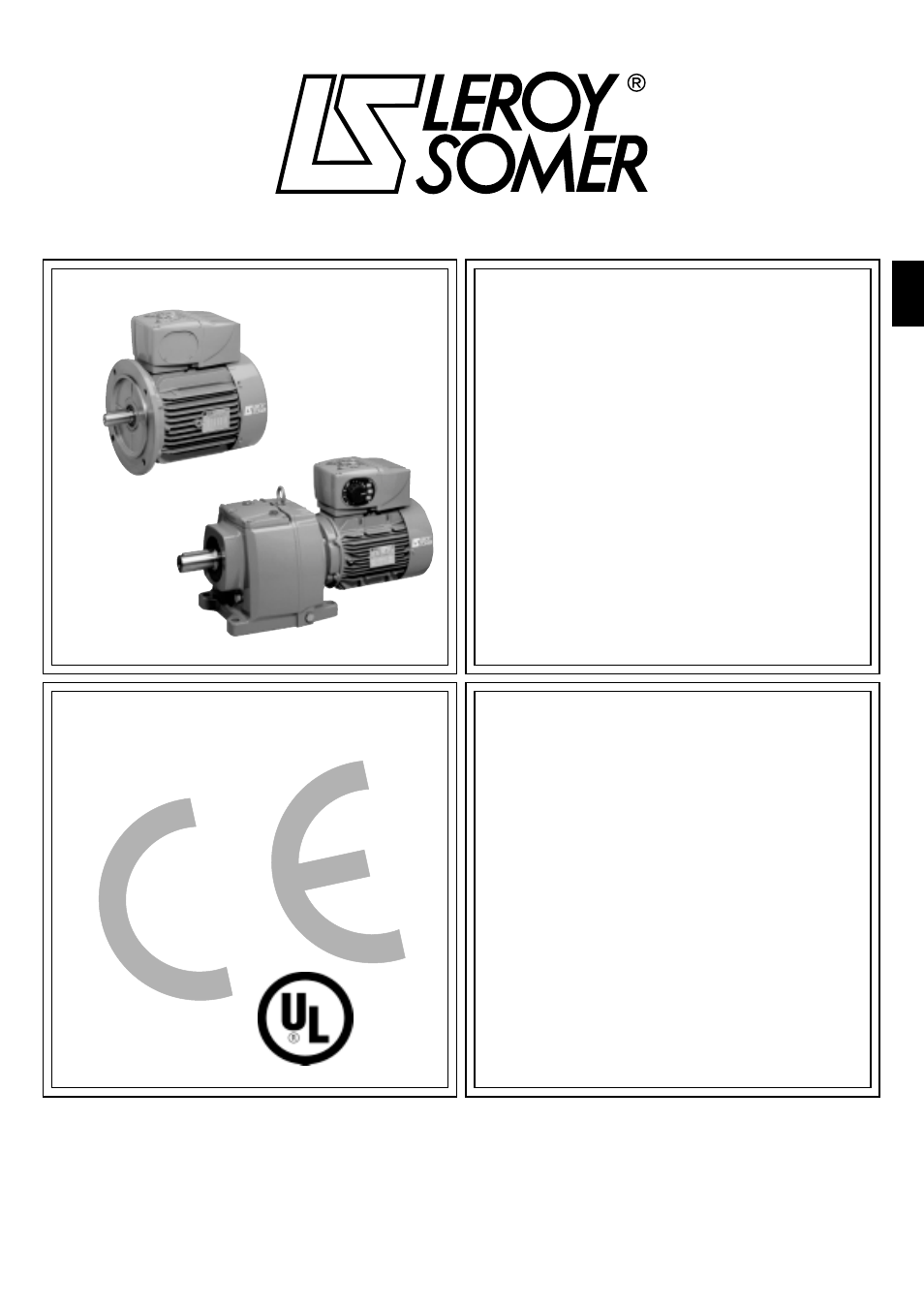 Varmeca - 20, Moteur ou moto réducteur à vitesse variable | Watson-Marlow Varmeca User Manual | Page 3 / 84