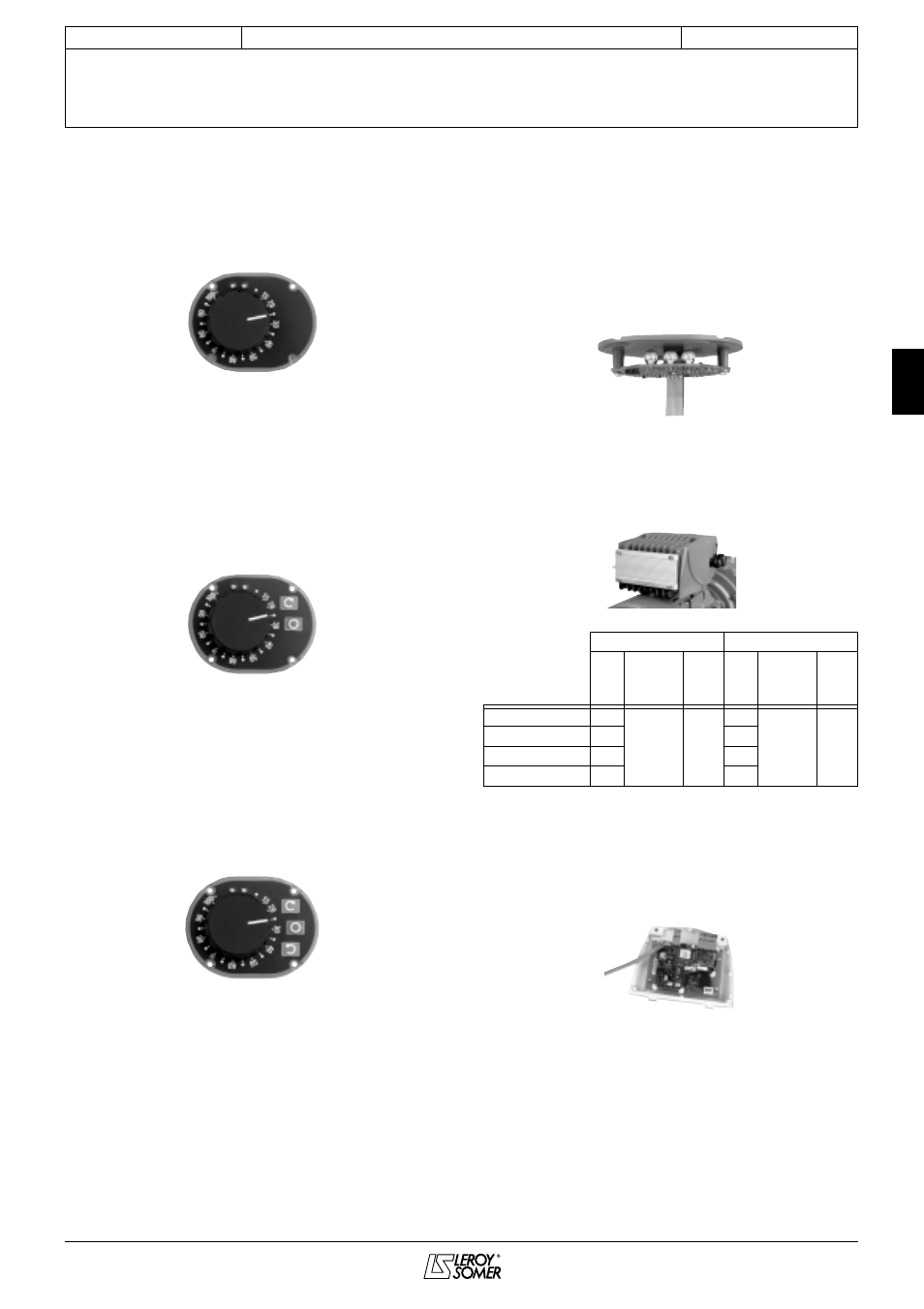 Varmeca - 20, Variable speed motor or geared motor, 7 - operating extensions | 1 - speed control knob option (b), 4 - internal speed control option (cvi vma20), 6 - fieldbus options | Watson-Marlow Varmeca User Manual | Page 33 / 84