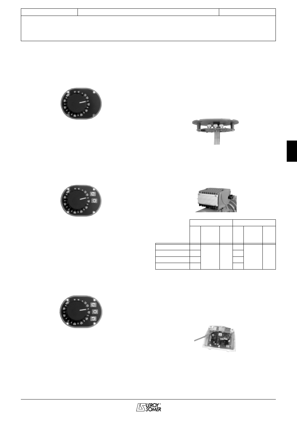 Varmeca - 20, 7 - funktionserweiterungen, 1 - option 'drehzahlregelknopf' (b) | 4 - option 'interne drehzahlvorgabe' (cvi vma20), 6 - optionen 'feldbusse | Watson-Marlow Varmeca User Manual | Page 49 / 84