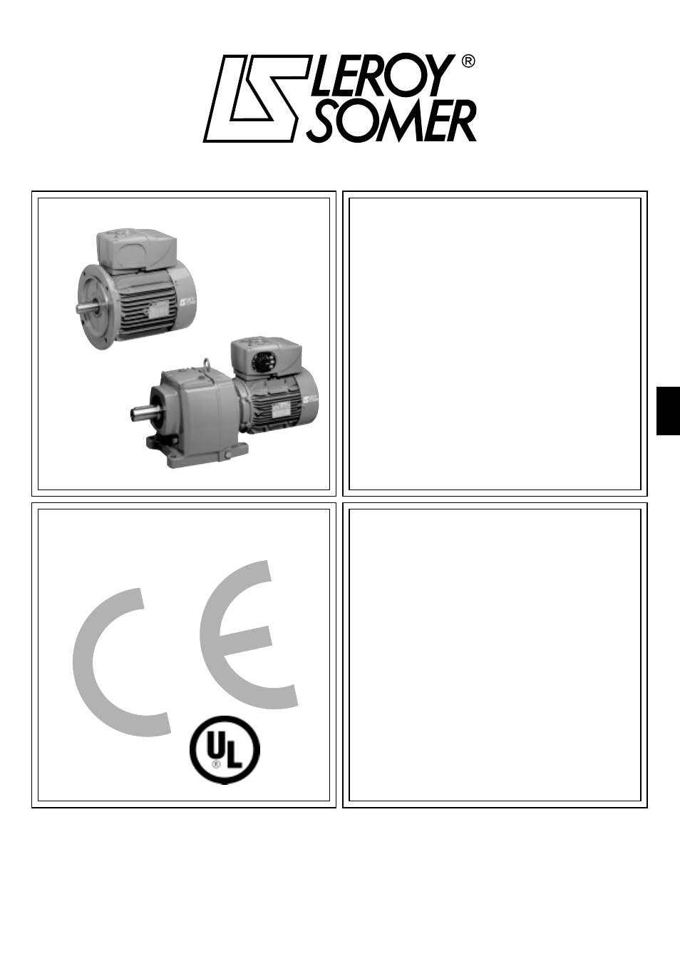Varmeca - 20, Motor o motorreductor de velocidad variable | Watson-Marlow Varmeca User Manual | Page 51 / 84