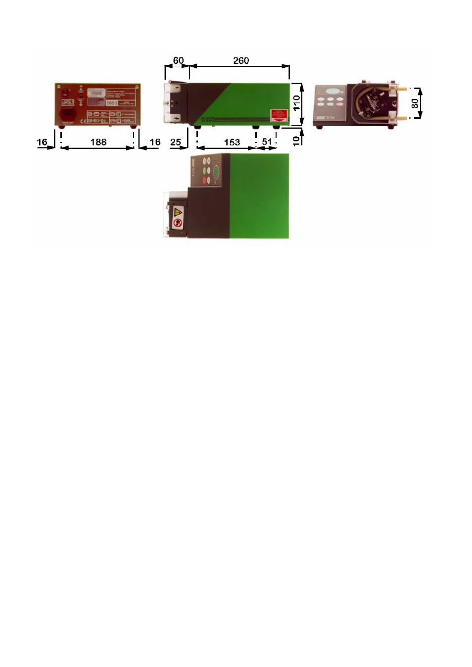 Watson-Marlow 505S User Manual | Page 8 / 13