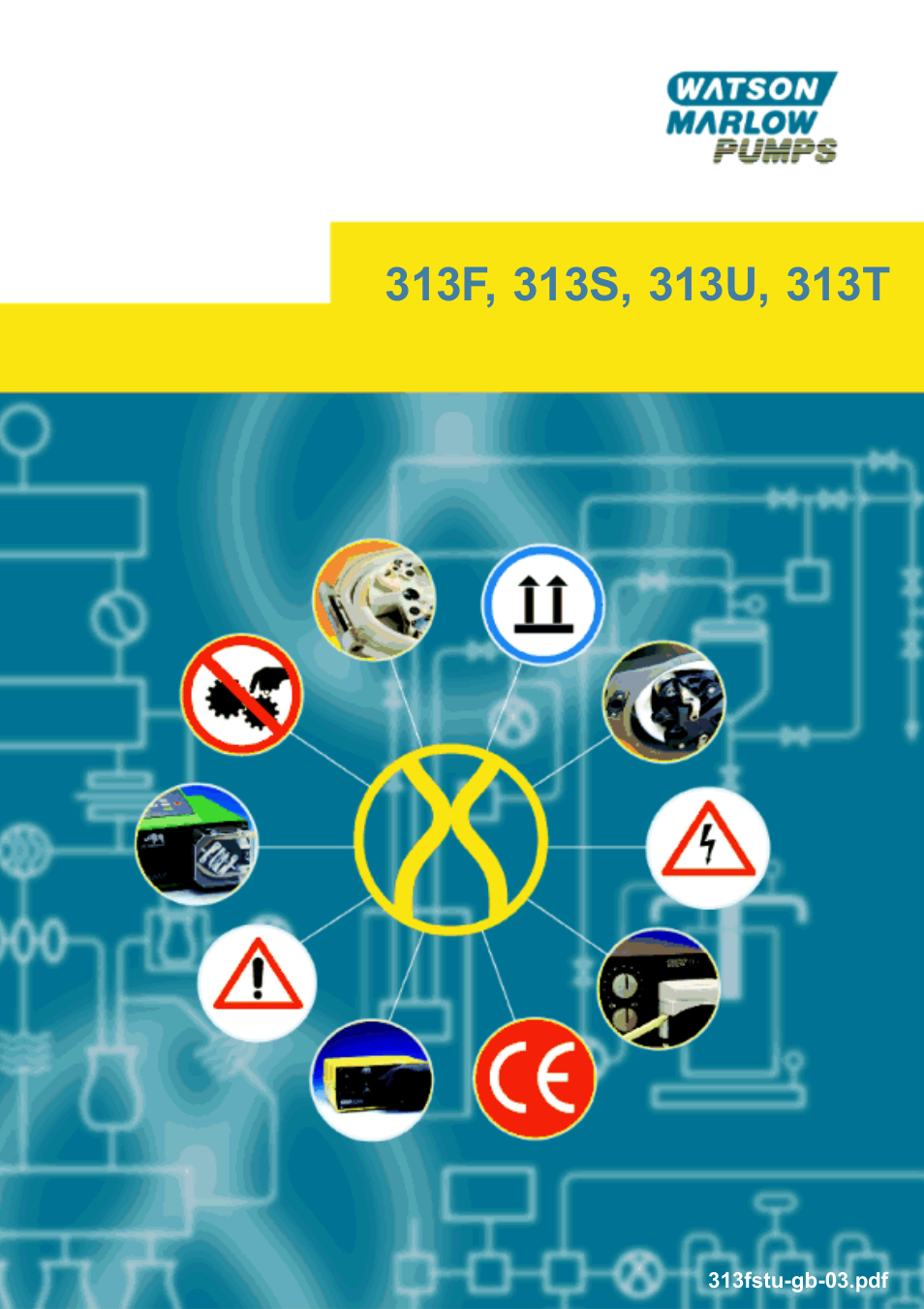 Watson-Marlow 313F User Manual | 16 pages