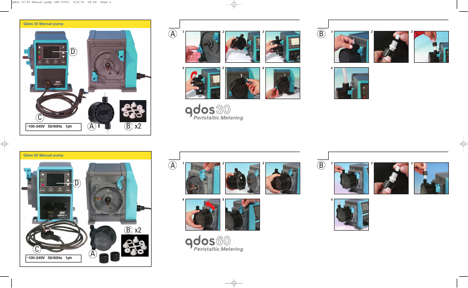 B x2 a a, Dc a a, B x2 d c | Watson-Marlow Qdos30 Quick Start User Manual | Page 2 / 2