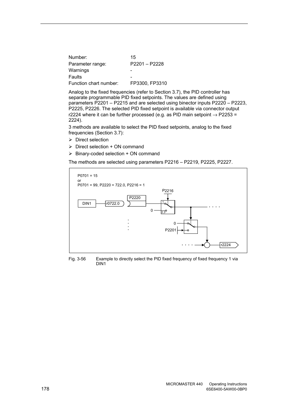 2 pid fixed setpoint (pid-ff) | Watson-Marlow MM440 User Manual | Page 178 / 312