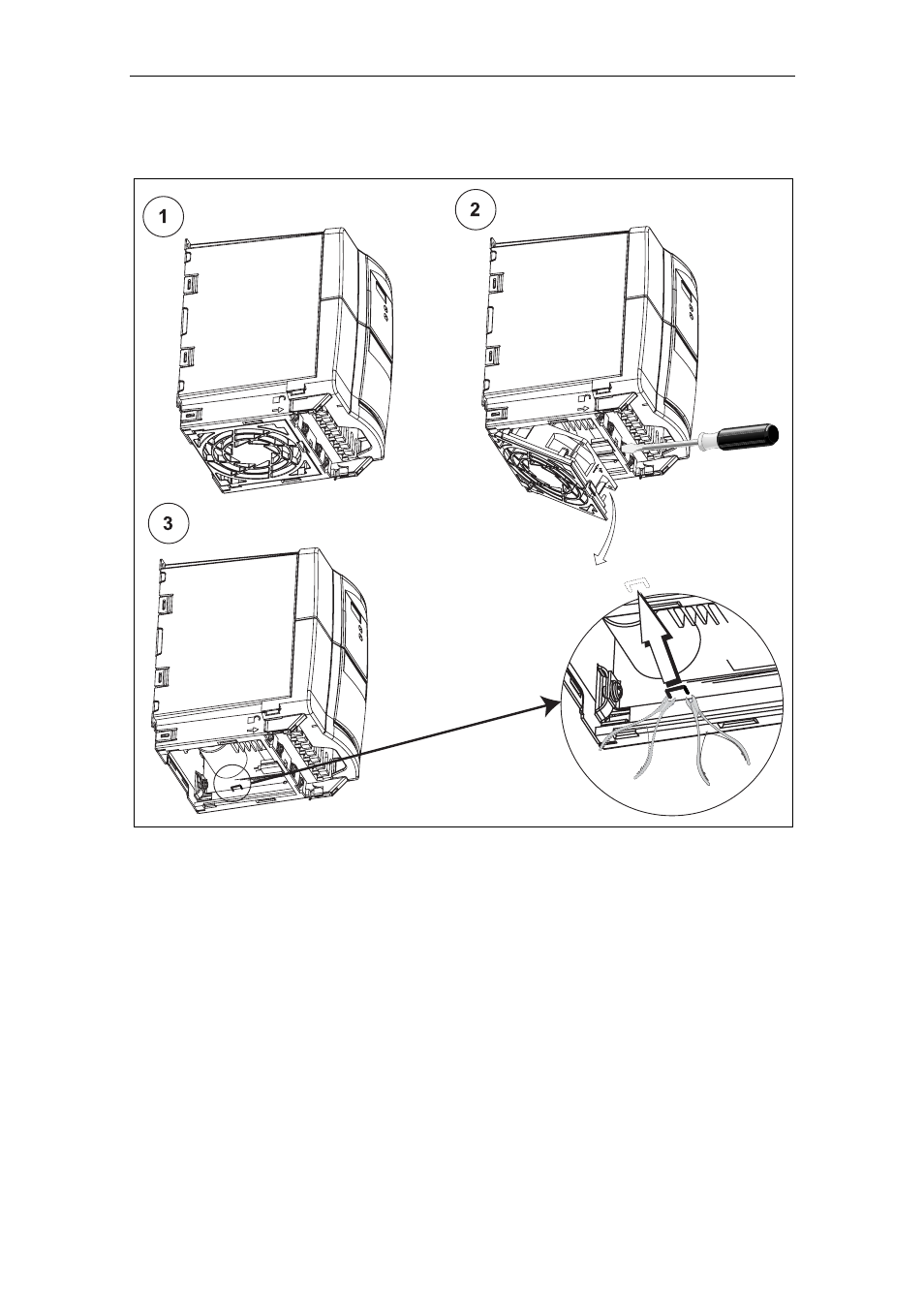 D.2 removing ‘y’ cap. frame sizes b and c | Watson-Marlow MM440 User Manual | Page 289 / 312